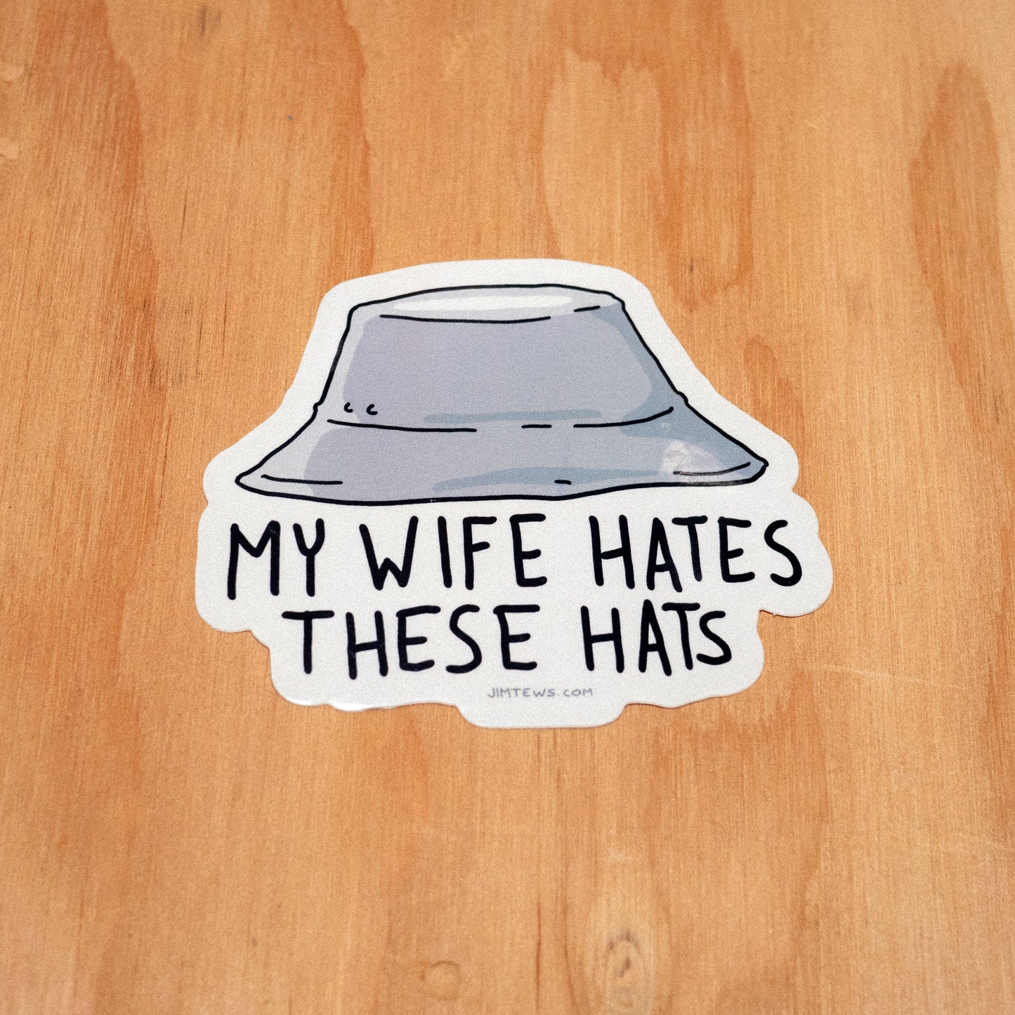 Bucket Hat Sticker