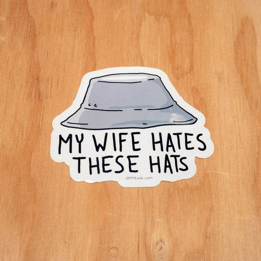 Bucket Hat Sticker